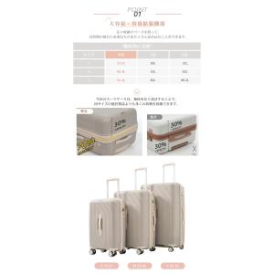 【在庫一掃3980円から!】スーツケース 容量...の詳細画像5