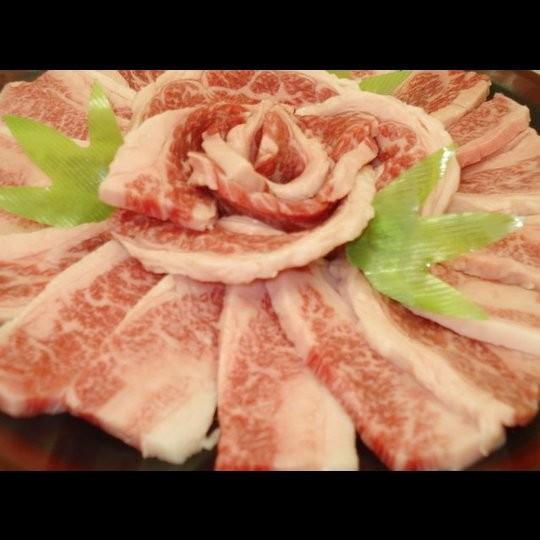 国産牛ばらカルビ焼肉（500g）