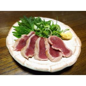 鹿赤身もも肉のタタキ生食用 〔ニュージーランド産/国内加工〕