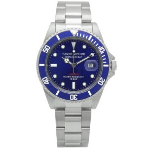 ダニエル ミューラー ダニエル・ミューラー DANIEL MULLER 腕時計 DM-2018BK ブラック