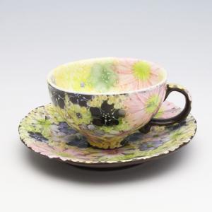 ゆずりは 紅彩花間取 碗皿 : 食器のみつはた - 通販 - Yahoo!ショッピング