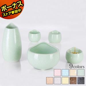 ゲキヤス仏壇店 仏具セット しずく ブルー 5点セット 3.0寸