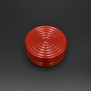 茶器 茶道具 香合 溜面取　武蔵野蒔絵　錫縁　谷川真斎作 茶器/茶道具 香合】 溜面取 武蔵野蒔絵 錫縁 谷川真斎作 – 今屋