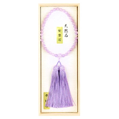 紫雲石 片手 共仕立 本絹頭房
