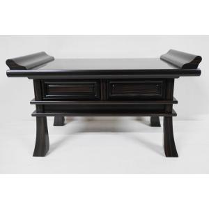 唐木杢張経机：黒檀20号】本物志向の方にオススメ 送料無料 : 仏壇