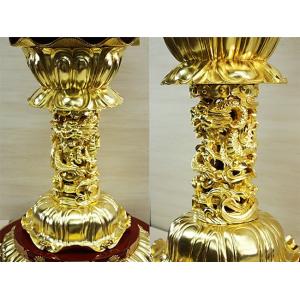 仏具 寺院用 本願寺派 西 常香盤 六鳥型 3尺の詳細画像2