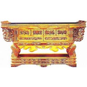 仏具 寺院用 真宗阿弥陀堂型前卓 5.5尺 真宗大谷派 東