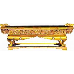 仏具 寺院用 (真宗大谷派 東) 略型余間卓 6.5尺