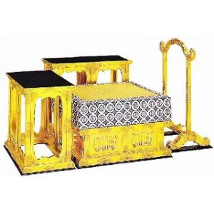 仏具 寺院用 (真宗大谷派 東) 礼盤一式 ( 登高座 ) 2尺2寸