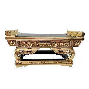 寺院仏具 六鳥型前卓 経机 机 6.0尺 仏具 寺院用 本願寺派 西 : 仏壇