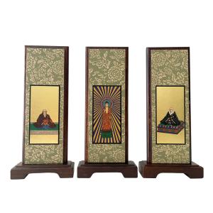 掛軸 スタンド 曹洞宗 小 20代 木製 仏具 掛軸台 小型仏壇用 掛け軸