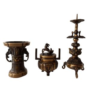 茶道具 夜咄道具 喚鐘 八尾祥栄＆撞木セット : 茶道具いまや静香園