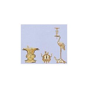 真宗大谷派 東 仏具 本山彫三具足 5.0寸 仏具セット : 仏壇職人 関工作