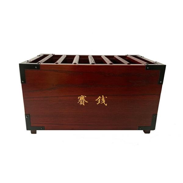 神具 神棚 賽銭箱 (大) 拭き漆