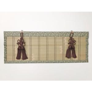 オーダー品 仏間用御簾 スダレ 巾105cm以下 垂40cm以下 仏間用 すだれ