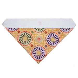 浄土真宗本願寺派 仏具 三角打敷 金襴錦地 盛上 西紋 刺繍 50代