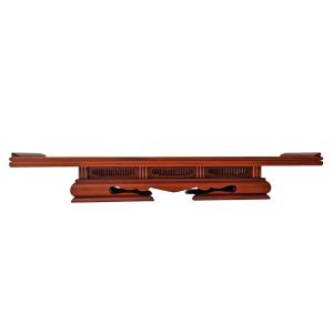 仏具 上卓 上前 華鋲卓 4.5寸 黒塗り 純金箔 机 卓 浄土真宗本願寺派