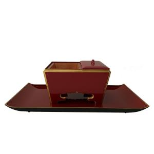 焼香 西紋入 仏具 5寸香炉 浄土真宗本願寺派 西 : 仏壇職人 関工作所