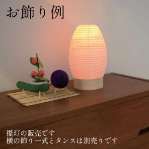 盆提灯 初盆 新盆 白紋天 LEDロウソク付 ...の詳細画像5