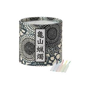 蝋燭 ロウソク ローソク 使い切りロウソク ミニサイズ カメヤマ 亀山五色蝋燭 小サイズ 燃焼時間約...