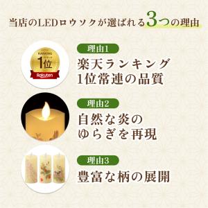 《いろはあかりS ミニ》 LEDキャンドル 盆...の詳細画像3