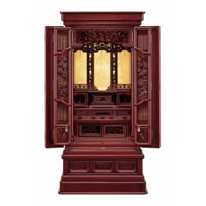 仏壇屋 滝田商店 仏壇 唐木仏壇 春華 屋久杉 51×18号 台付型(床置き