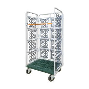 W1000×D800×H1700mm カゴ台車 ヤマト モビリティ＆Mfg. 鉄ジョイント品