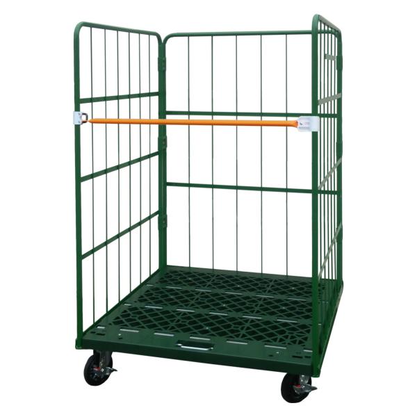 W1100×D800×H1700mm　カゴ台車　ヤマト モビリティ＆Mfg.　鉄ジョイント品　LRC...