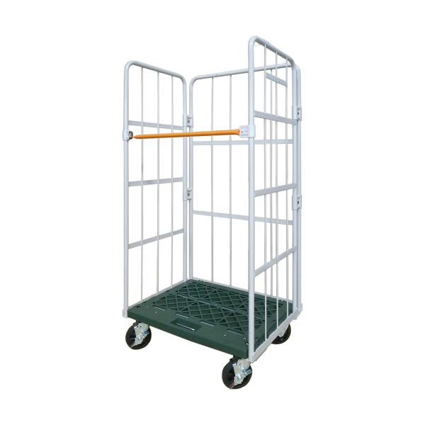 W1100×D800×H1700mm　カゴ台車　ヤマト モビリティ＆Mfg.　鉄ジョイント品　LRC...