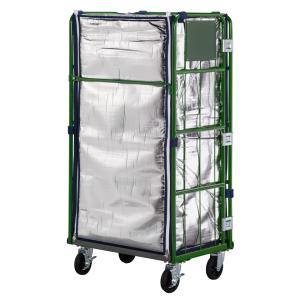 W1100×D800×H1700mm カゴ台車 中古品 K128 送料別途 : 物流機器.com 