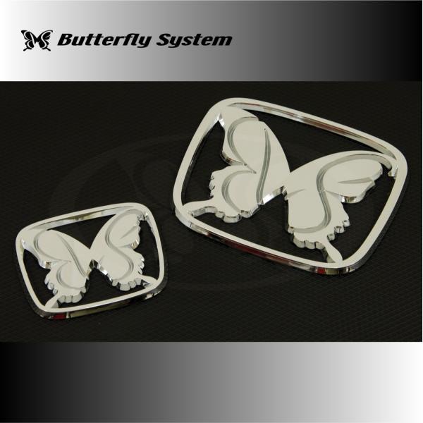 スクエアエンブレム（クローム）