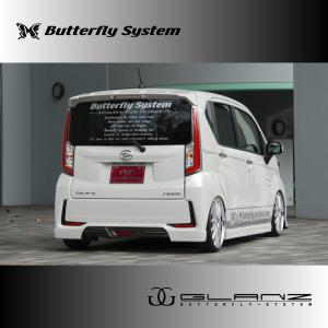 LA100S ムーヴカスタム リアスポイラー 後期用 LA100S ムーヴカスタム エアロパーツ リアハーフスポイラー リア