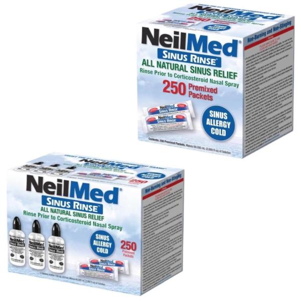 ニールメッド サイナスリンス キット 250包  鼻うがい  鼻洗浄  250　鼻うがい ニールメッ...