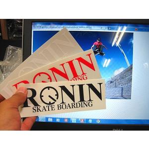 Ronin Eyewear Skate ロニンアイウェアースケートronin Stiker Bスケートボード スケボー サーフィン  ハードウェア キャップ ロニンアイウェアー ステッカー｜butterflygarage