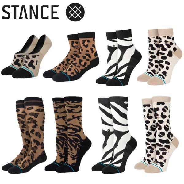 Stance スタンス 靴下 Stance Socks 特選ヒョウ柄 メンズ レディース 22-29...