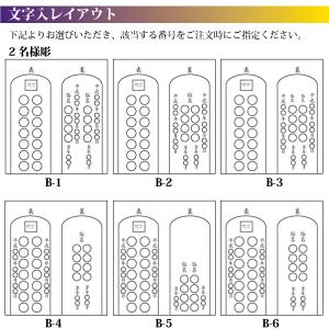 位牌 モダン位牌 純面粉 上塗位牌 彩 桜 3...の詳細画像2