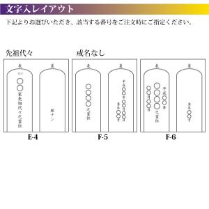 位牌 モダン位牌 純面粉 上塗位牌 彩 桜 3...の詳細画像4