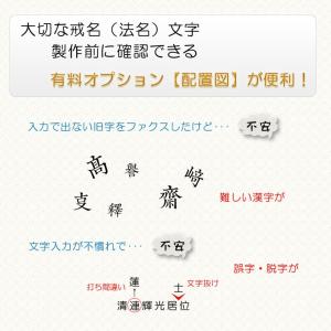 仏具【製作前に確認できる有料オプション:配置図...の詳細画像1