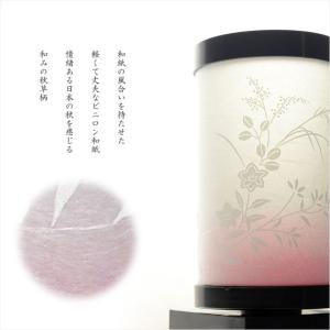 盆提灯【霊前灯・インテリア灯:秋菜(あきな)回...の詳細画像2