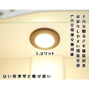 軽い白仏壇【新未来18号・ホワイト色】LED照...の詳細画像5