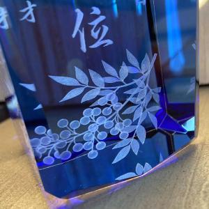位牌【世界に一つの特別:3Dクリスタル位牌 ク...の詳細画像1