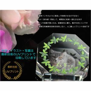 位牌【ペット供養:クリスタルペット位牌・メモリ...の詳細画像3