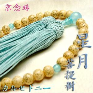 数珠（念珠） 金剛菩提樹・翡翠（ヒスイ）[二天]仕立 22珠 紐房 男性