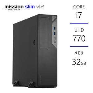 i7 メモリ16GB デスクトップPCお買い得セット(ケース、電源、グラボなし) インテル スリムPC Core i7-12700 メモリ16GB SSD500GB B760