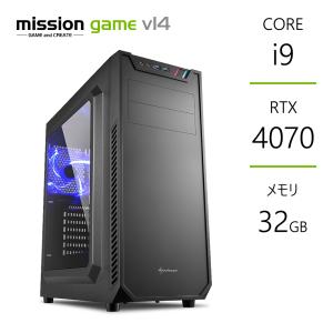 ゲーミングPC RTX4070 Core i9-14900KF メモリ32GB SSD1TB Z790 240mm水冷 BTO デスクトップ Mission｜パソコンショップミッション