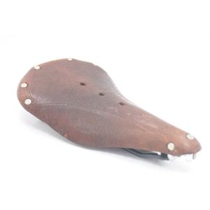 希少 レッパー Lepper ビンテージ 革サドル ブラウン オランダ製