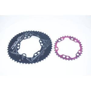 ROTOR QRINGS 楕円チェーンリング 110BCD 50T 34T 5H ROTOR 「ローター」 Q-RING BCD110 50T 楕円 チェーンリング / 京都