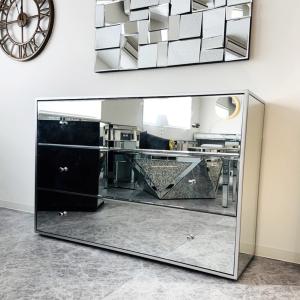 ミラーチェスト 全面ミラー仕様 鏡面収納 : Kaguya-Hime374