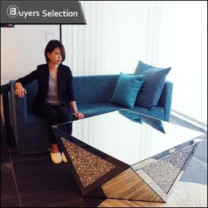 【訳あり品】 ダイヤモンドダスト ソリッドテーブル　輸入家具 Buyers Selection ローテーブル YCJY18520｜buyers-selection