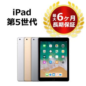 中古 iPad 第5世代 128GB SIMフリー 本体 Cランク 最大6ヶ月長期保証 SIMロック解除済｜buyers5577